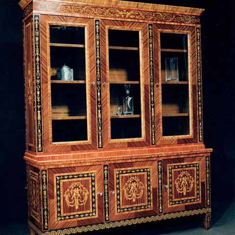 Libreria intarsiata