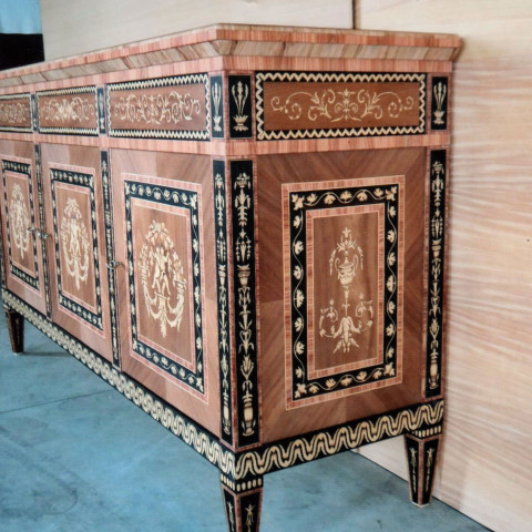 Credenza Intarsiata