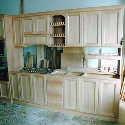 Cucina su misura in fase di sviluppo